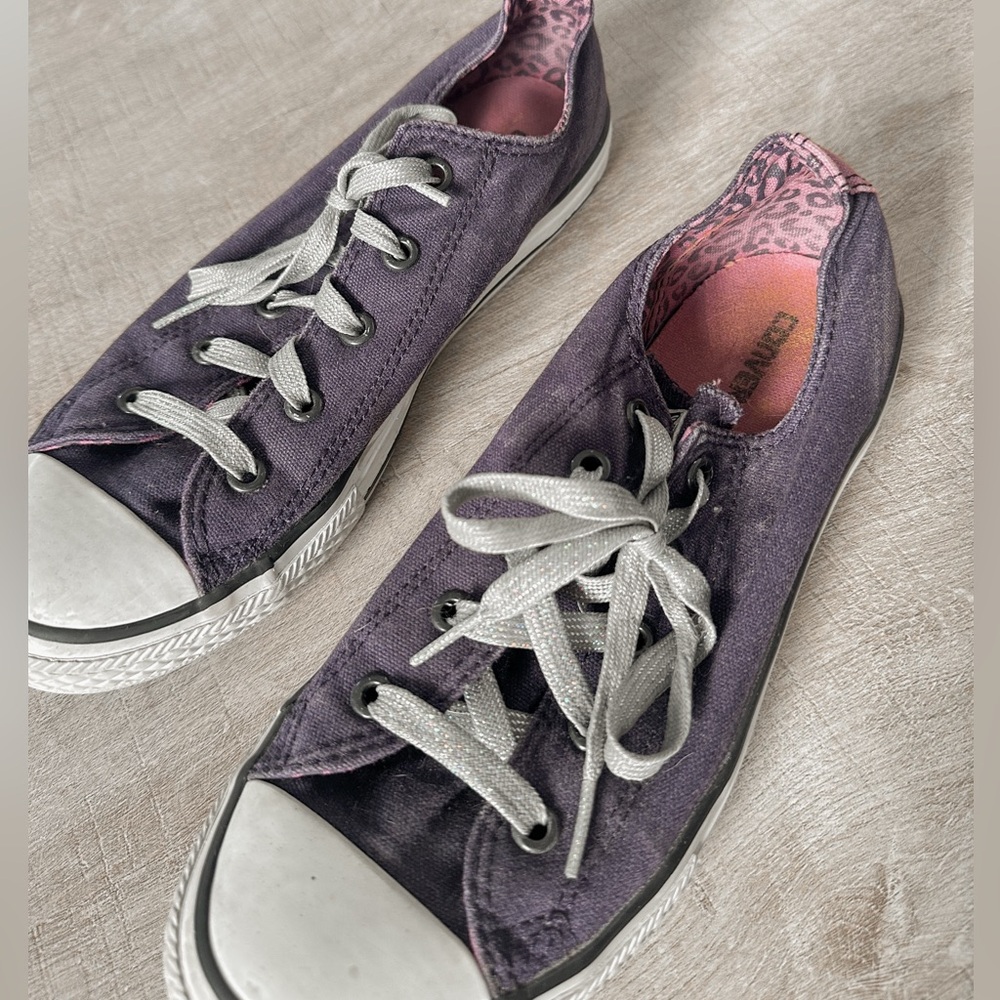 Purple Converse - Picture 3 of 6